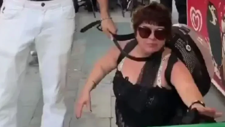 BOYNUNA TASMA TAKILAN KADININ SOKAKTA GEZDİRİLMESİ DAVALIK OLDU