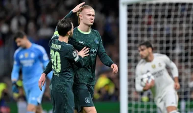 REAL MADRID, ŞAMPİYONLAR LİGİ’NDE MANCHESTER CITY’YE 2-1 MAĞLUP OLDU: DEV MAÇIN SONUÇLARI GÜNDEMDE