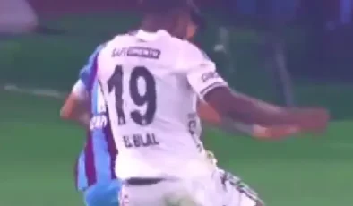 BEŞİKTAŞ’IN TRABZONSPOR KARŞILAŞMASINDA ŞOK GELİŞME, 10 KİŞİYLE OYNUYOR