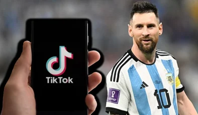 Lionel Messi’den TikTok itirafı: Çok vakit geçiriyorum